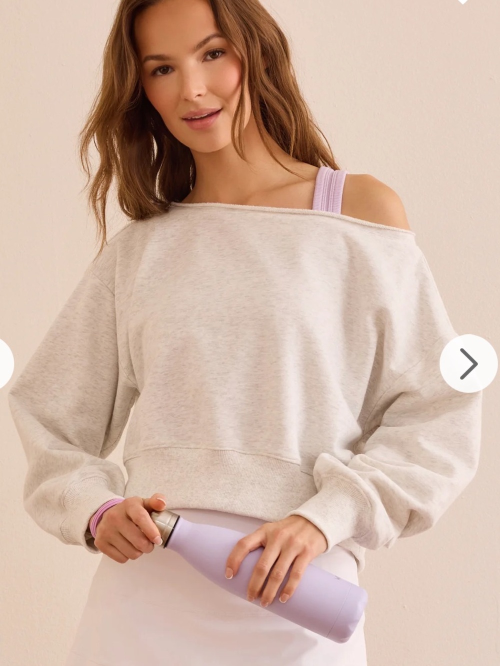 NWT Altard State off shoulder sweatshirt